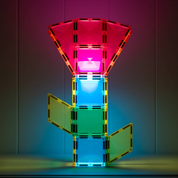 Magnetické stavebnice – Light Rocket Pack, 30 dílů