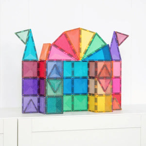 Magnetické kostky – Glitter Castle Pack 48 dílků