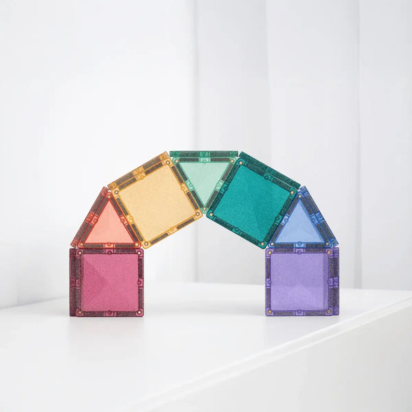 Magnetické kostky – Glitter Castle Pack 48 dílků