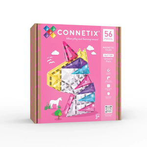 Magnetické kostky – Glitter Unicorn Pack 56 dílků