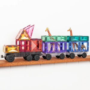 Magnetické stavebnice - pastelový Transport Pack 50 dílů