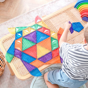 Magnetické stavebnice – Rainbow Shape Expansion Pack 36 dílů