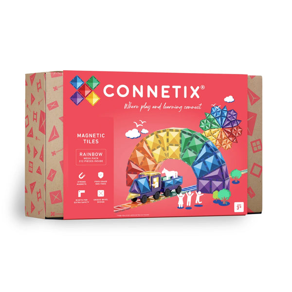 Magnetické stavebnice – Rainbow Mega Pack 212 dílů