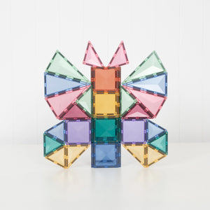 Magnetické stavebnice - Pastel Creative Pack (104 dílů)