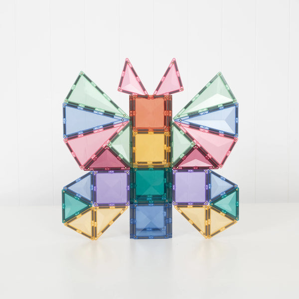 Magnetické stavebnice - Pastel Creative Pack (104 dílů)