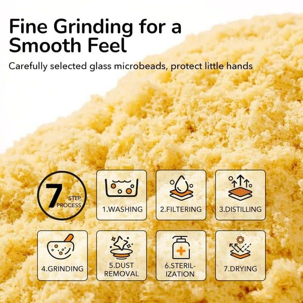 Kinetic Sand s včelím voskem – Sada