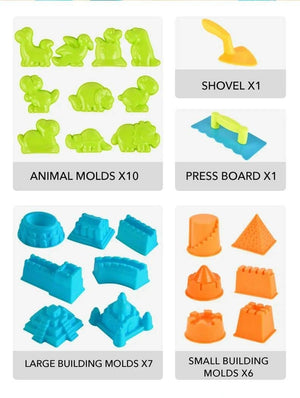 Kinetic Sand s včelím voskem – Sada
