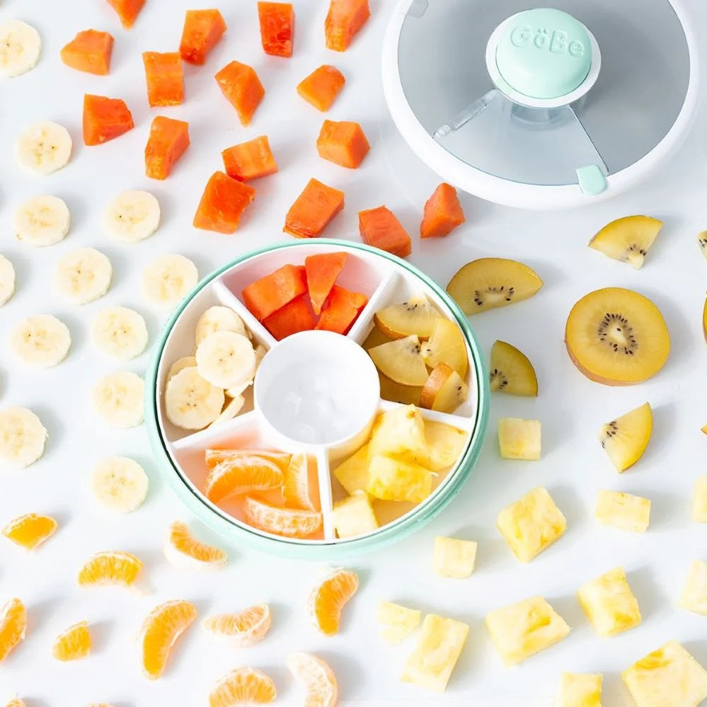 Svačinový box Snack Spinner – Mint Green