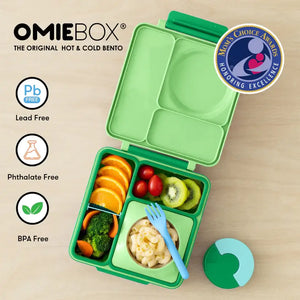 Lunchbox s termoskou OmieBox – Jablečná zelená
