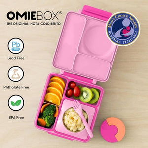 Lunchbox s termoskou OmieBox – Pixie Pink