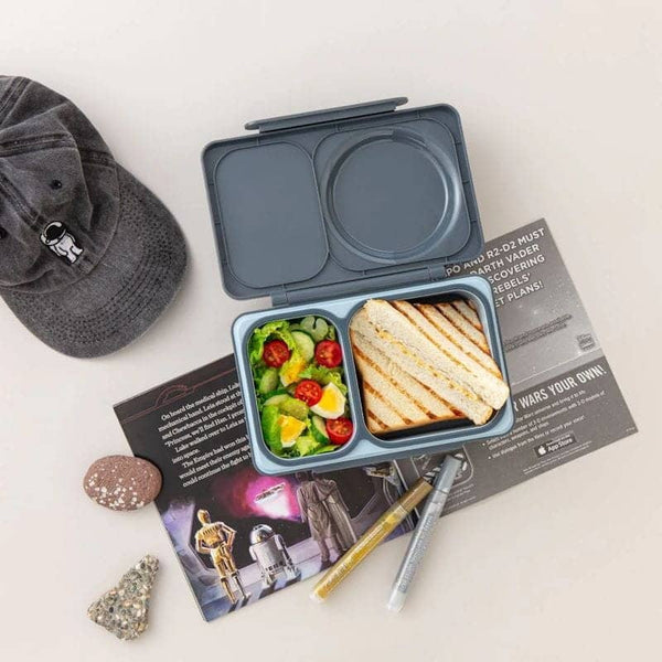 Lunchbox s termoskou OmieBox Up – Graphite