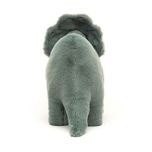 Plüschdinosaurier – Triceratops Türkis 17 cm - Tublu.de