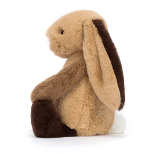 Plüschhase – Patchwork Braun 31 cm - Tublu.de