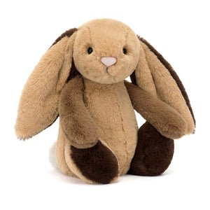 Plüschhase – Patchwork Braun 31 cm - Tublu.de