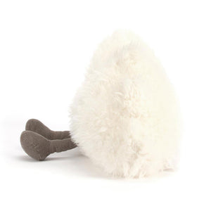 Jellycat Plüschwolke Creme 22 cm weiche Kuschelwolke mit braunen Strickbeinen