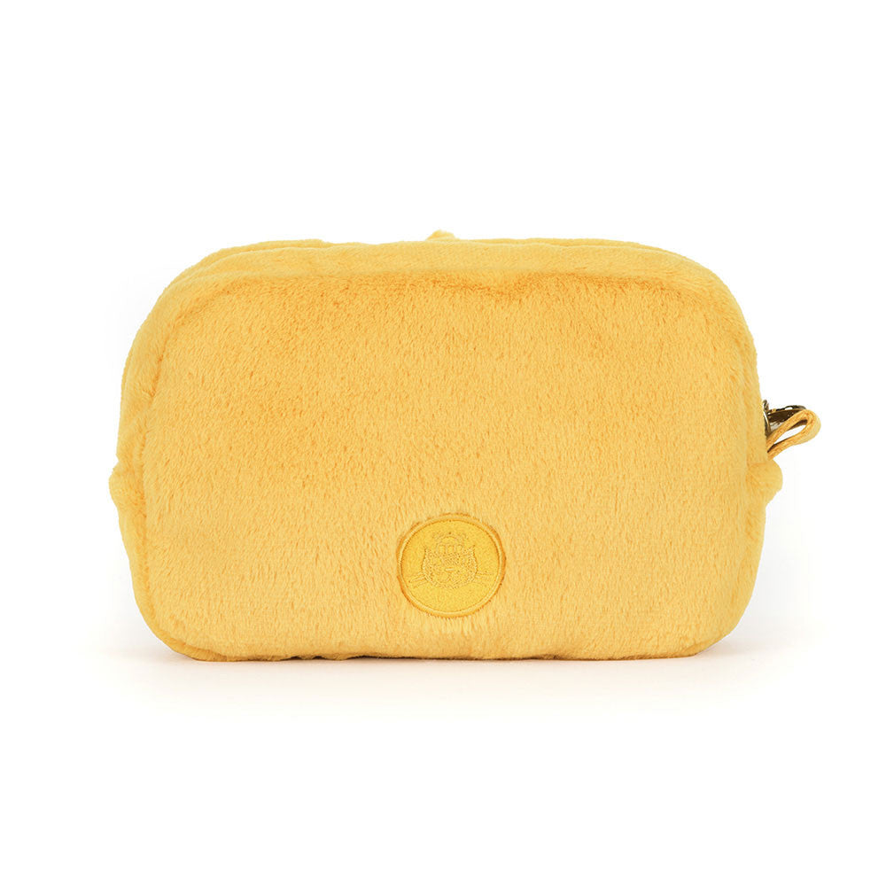 Jellycat Plüsch-Federtasche, Schminktasche - Lächelnder Sonnenschein 19 cm aus weichem Plüsch