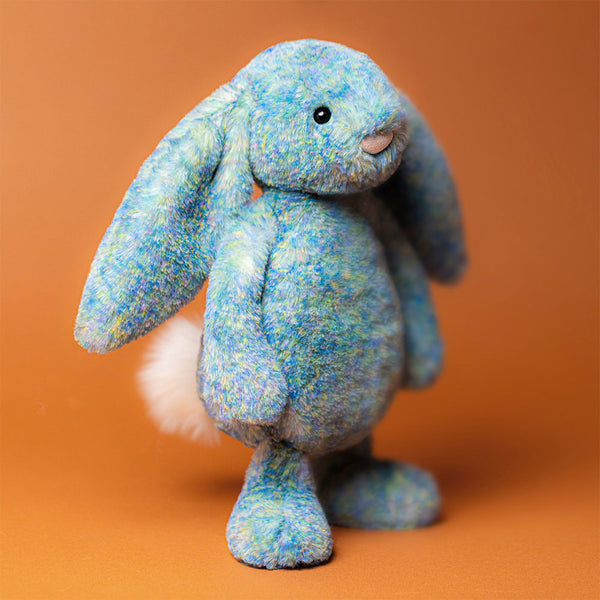 Jellycat Plüschkaninchen LUX – Azurblau 31 cm mit weichem kuscheligem Fell und langen Ohren