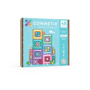 Magnetické stavební kostky – Pastel Portal Pack (48 dílů)