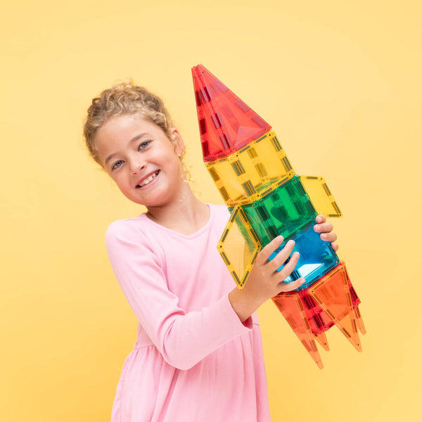 Magnetické stavebnice – Light Rocket Pack, 30 dílů