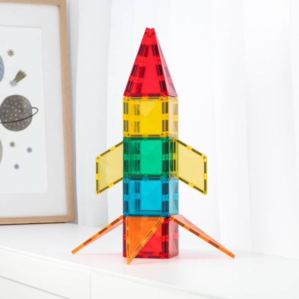Magnetické stavebnice – Light Rocket Pack, 30 dílů