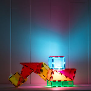 Magnetické stavebnice – Light Rocket Pack, 30 dílů