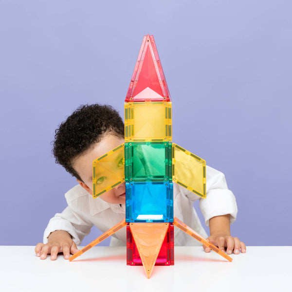 Magnetické stavebnice – Light Rocket Pack, 30 dílů