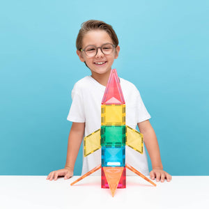 Magnetické stavebnice – Light Rocket Pack, 30 dílů
