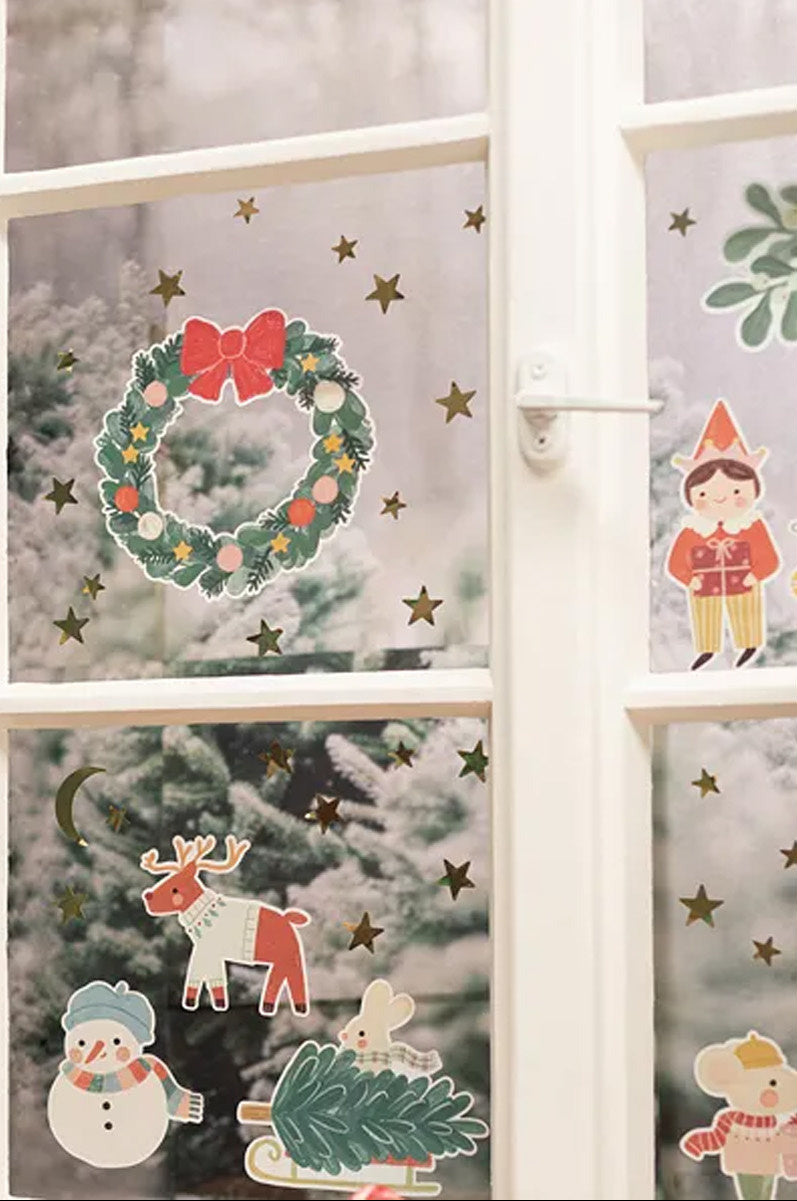 Samolepky na okno – Merry Christmas
