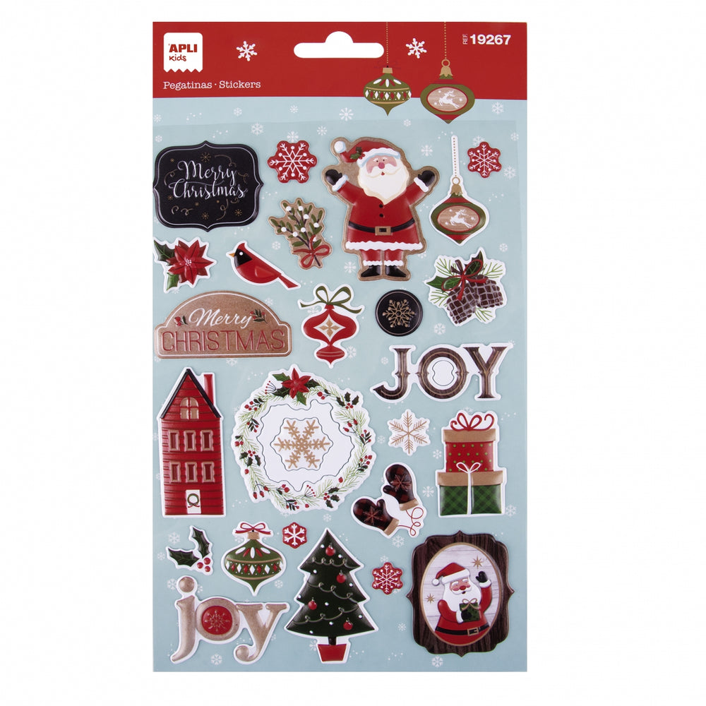 Weihnachtsaufkleber – Merry Christmas - Tublu.de