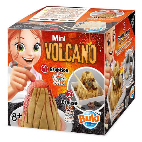 Mini-Vulkan - Eruption und Ausgrabung - Tublu.de