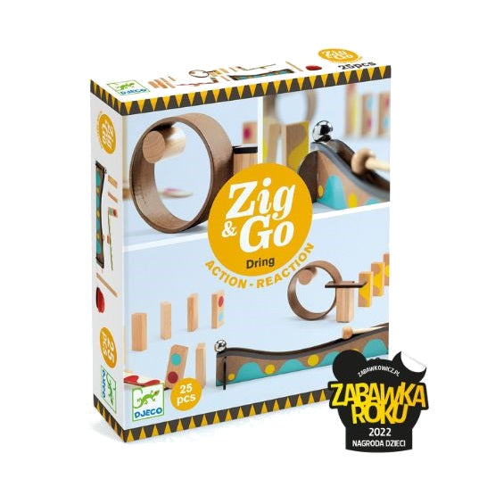Stavebnice dráhy Zig&Go – 25 dílků