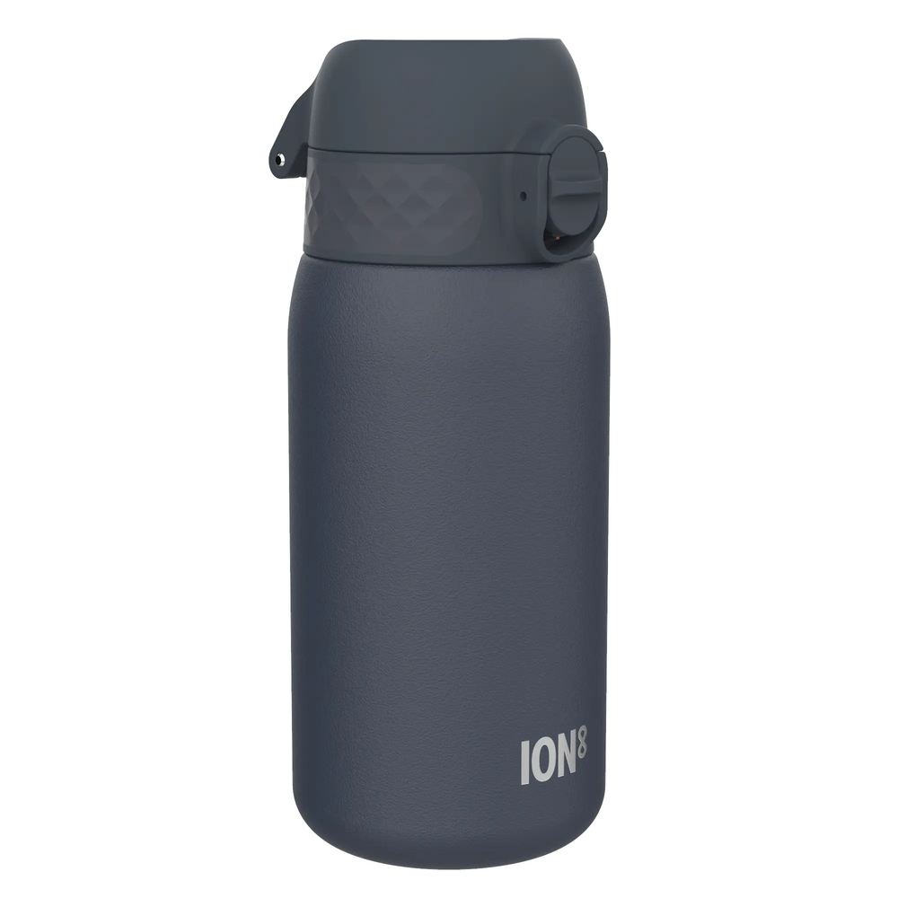 Nerezová láhev na pití 400 ml – Popelavě modrá