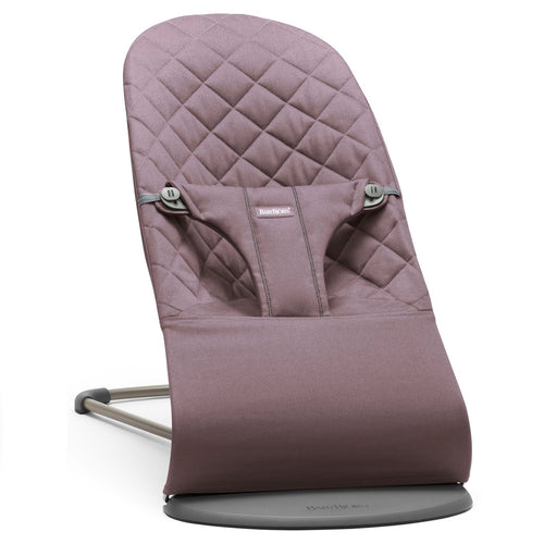 Dětské lehátko BLISS COTTON – Tmavě fialové
