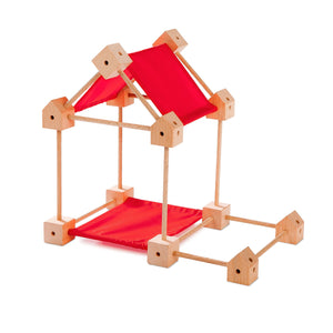 Dřevěné kostky Mini S – 42 ks