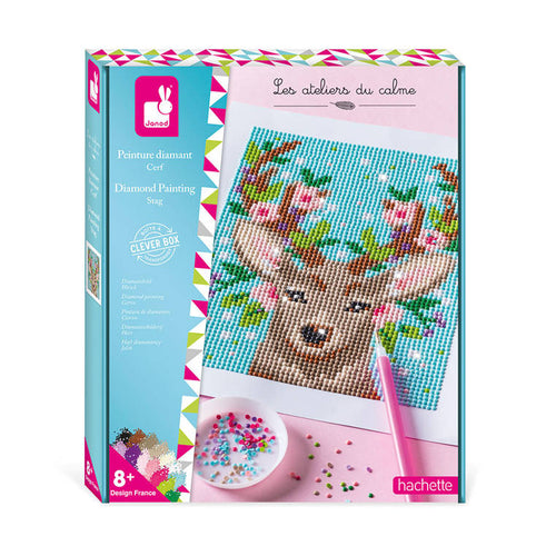Kreativset für Diamantstickerei – Hirsch 8+ - Tublu.de