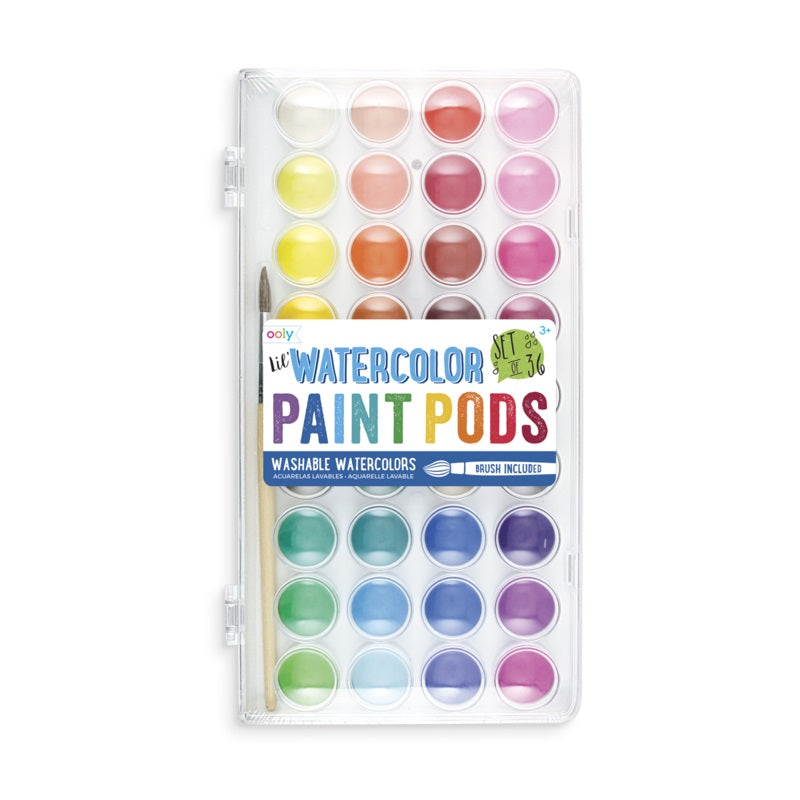 Smývatelné akvarelové barvy – Lil’ Paint