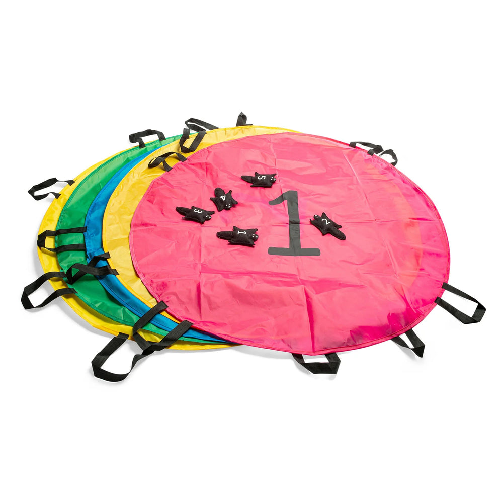 Set mit 5 Animationstüchern – Fliegende Eichhörnchen - Tublu.de