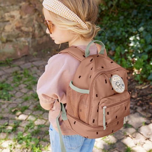 Dětský batoh Mini – Happy Prints Karamel