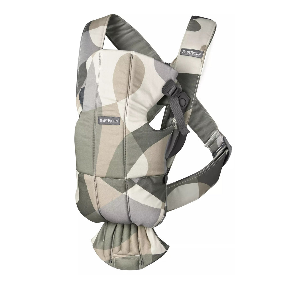 Dětské nosítko MINI Cotton – Khaki/Green Print