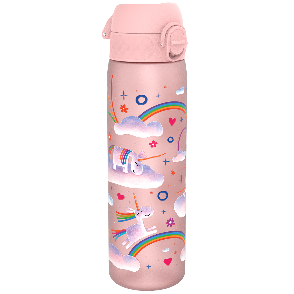Láhev na pití pro děti 500 ml – Jednorožec a duha