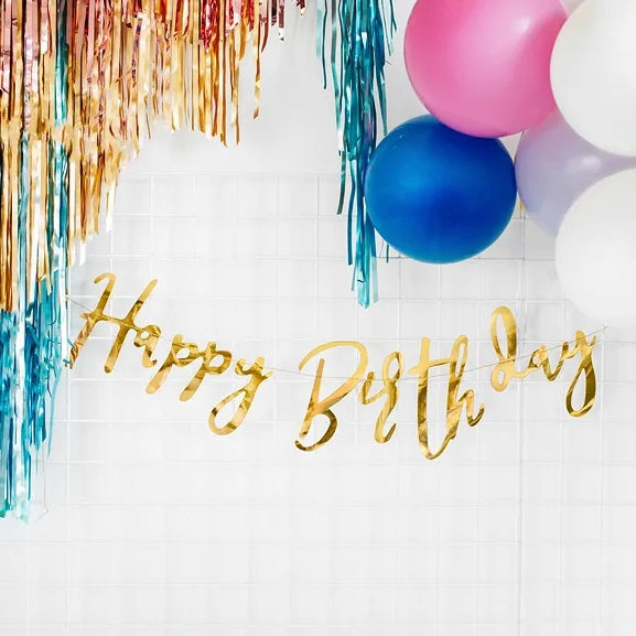 Banner girlanda – Happy Birthday