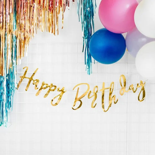 Banner girlanda – Happy Birthday