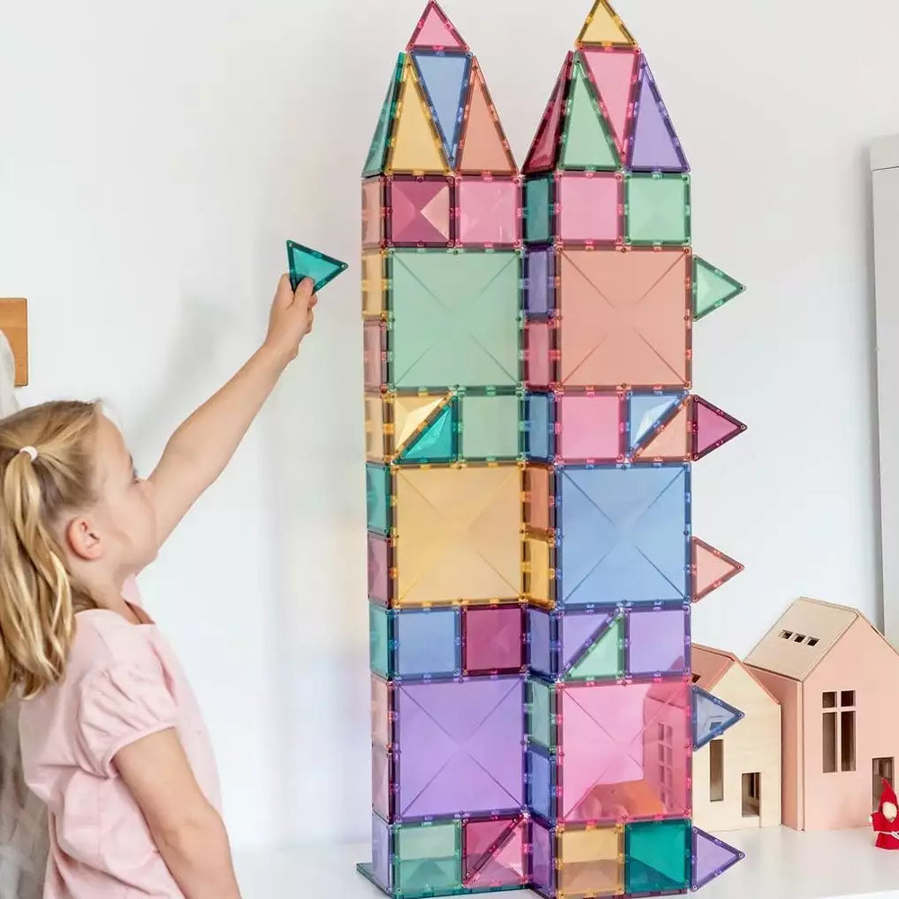 Magnetbausteine – Pastell Starter Pack 64 Teile - Tublu.de