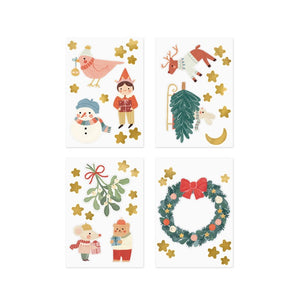 Samolepky na okno – Merry Christmas