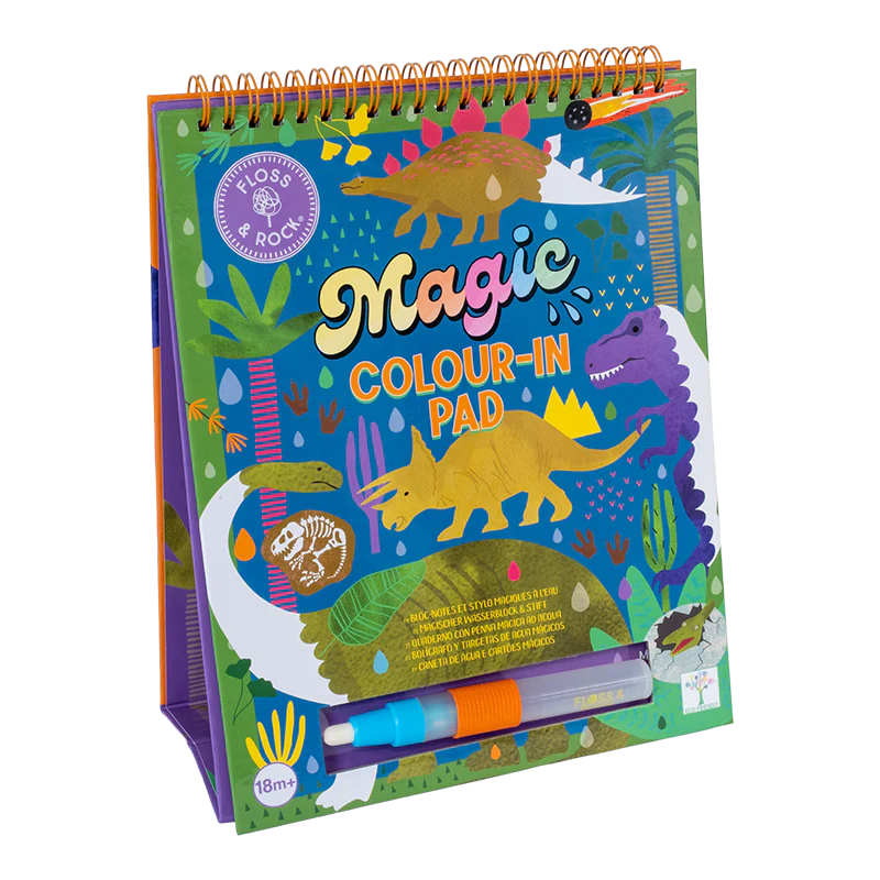 Magisches Aquarellbuch mit Unterstützung - Dinosaurier - Tublu.de