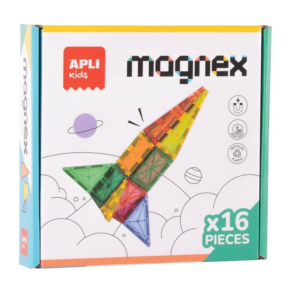 Magnex Magnetické stavebnice – 16 dílků