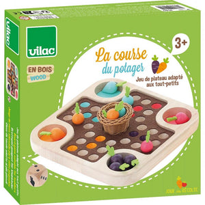 Stolní hra Ludo (Člověče, nezlob se) – Zelenina