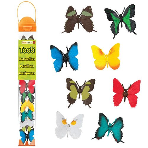 Figurenset in einer Tube TOOB – Schmetterlinge - Tublu.de