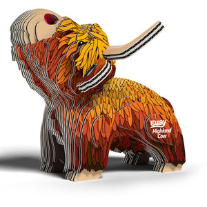 Öko-Puzzle 3D – Schottische Kuh - Tublu.de