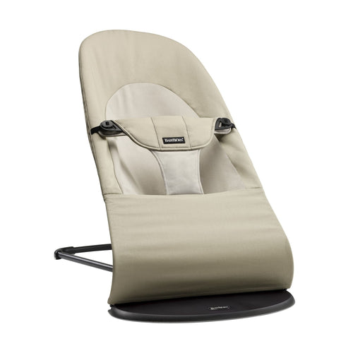 Dětské lehátko BALANCE SOFT – Khaki/Béžová